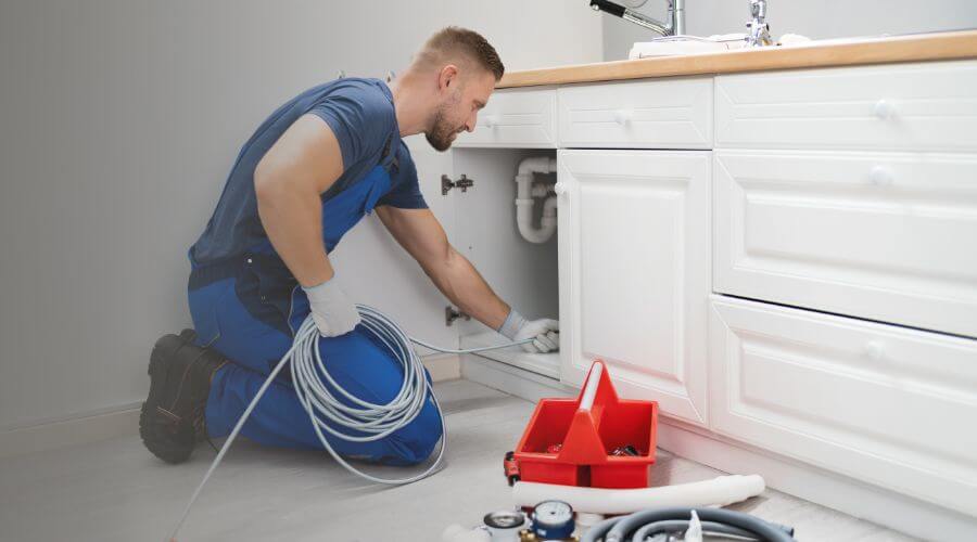 Local annual plumbing maintenance in Tyndall, SD